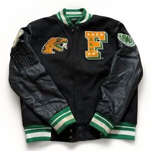 Florida A&M University Classic Rib Wool Varsity Jacket Pro Standard Size Medium